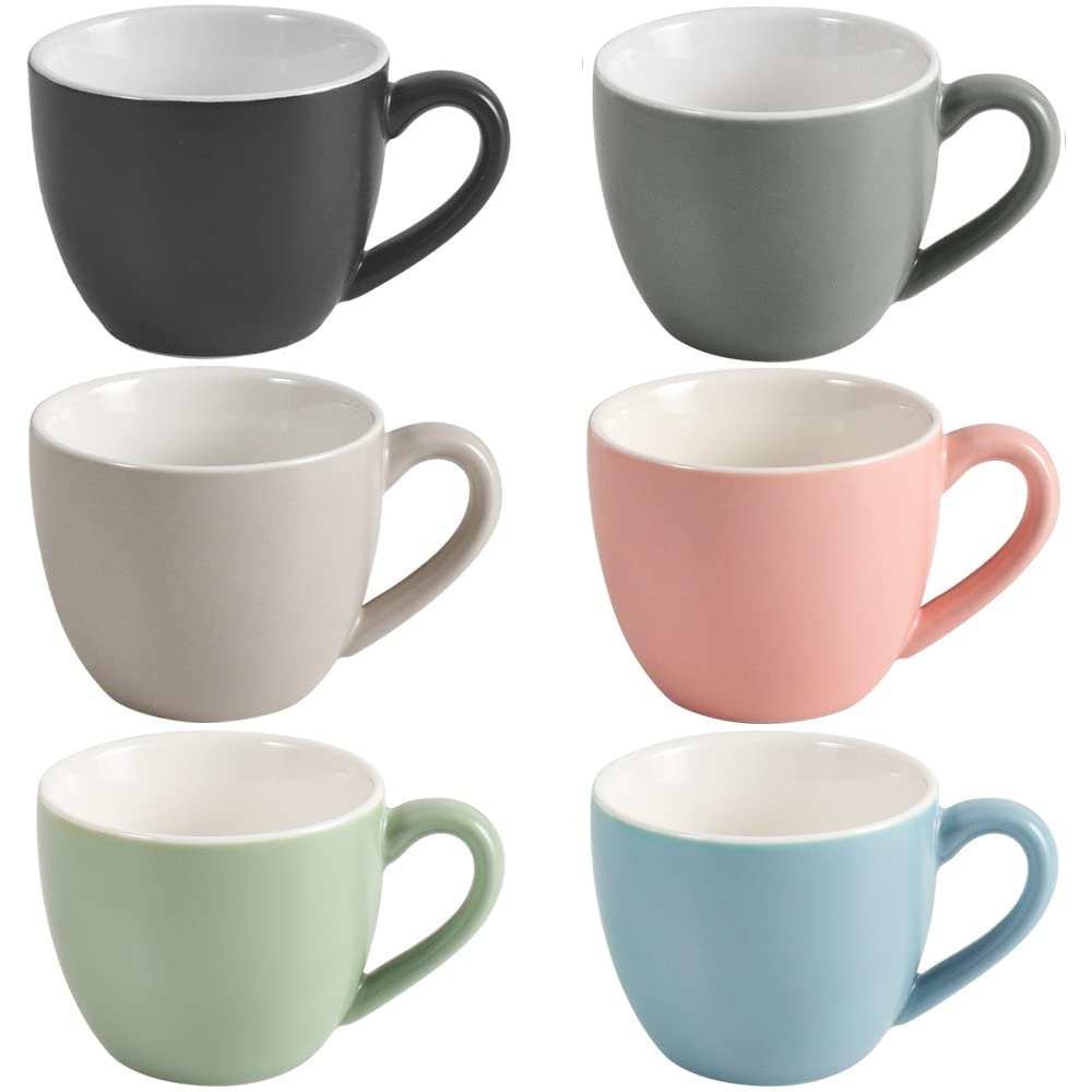 Amazon.com | homEdge Mini Porcelain Espresso Cup, 3 Ounces / 90 ml